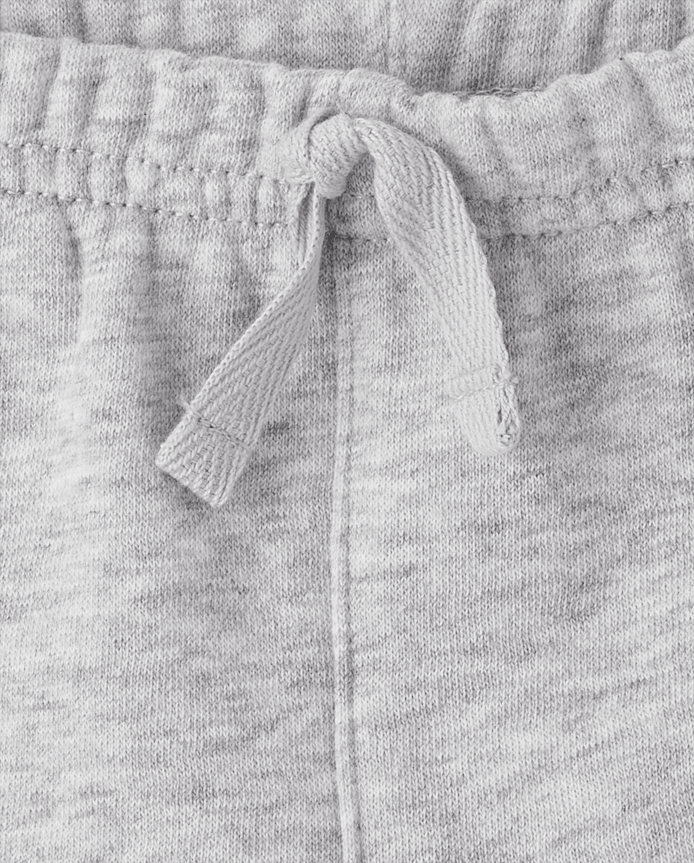 Baby Boys Embroidered Varsity Premium Fleece 2-Piece Playwear Set