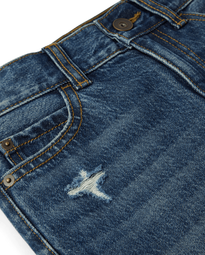 Kids Ripped Baggy Jeans