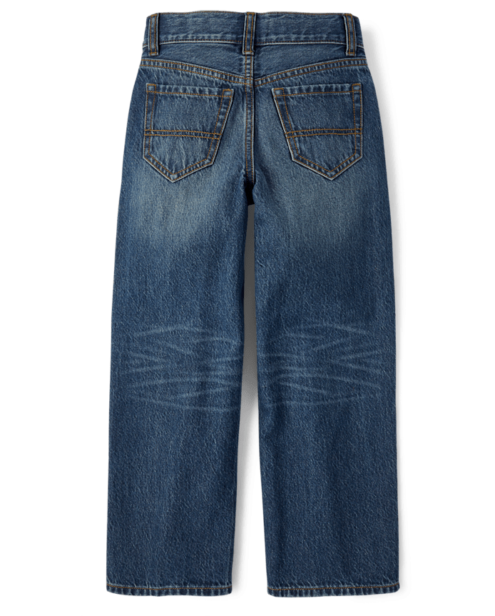 Kids Ripped Baggy Jeans