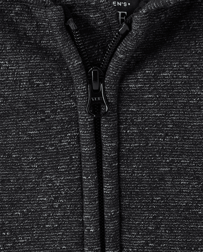 Baby And Toddler Boys Fleece Sherpa Lined Zip Up Hoodie