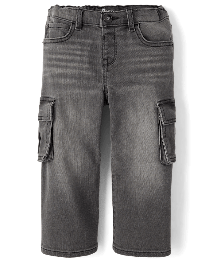 Baby And Toddler Baggy Cargo Jeans