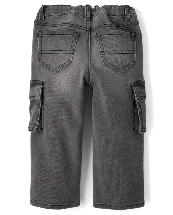 Jeans cargo baggy pour bébés et tout-petits