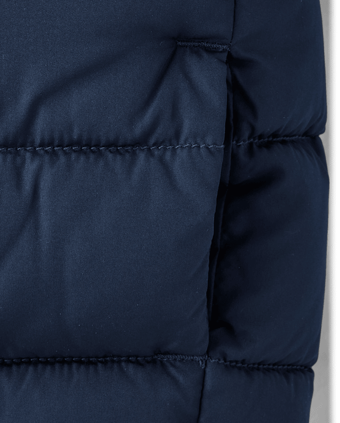 Toddler Boys Hooded Puffer Jacket