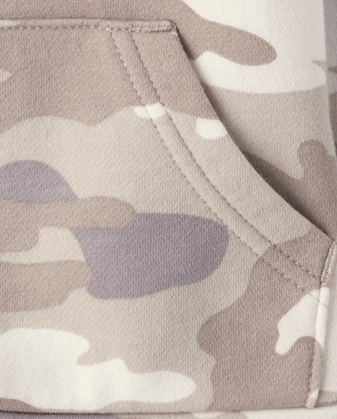 Baby And Toddler Boys Camo Premium Fleece Hoodie