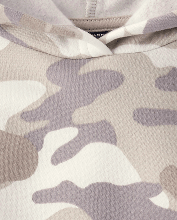 Baby And Toddler Boys Camo Premium Fleece Hoodie