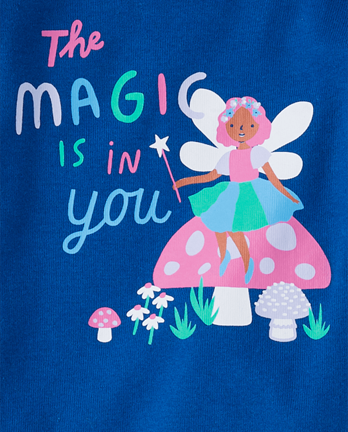 Baby And Toddler Girls Fairy Snug Fit Cotton Pajamas