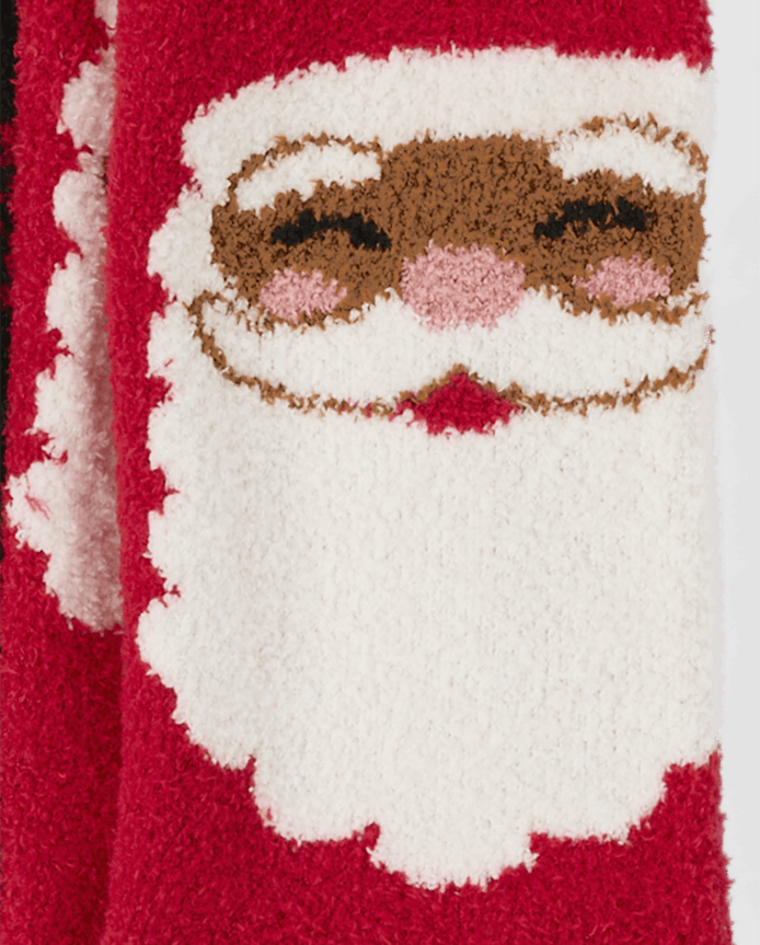 Kids Matching Family Santa Cozy Socks 2-Pack