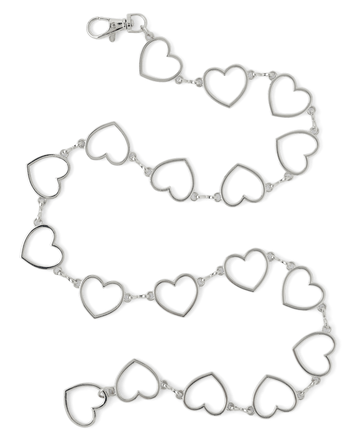 Girls Heart Chain Belt
