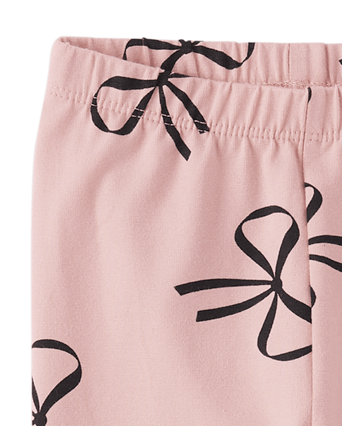 Baby Girls Bow Tutu Leggings 2-Pack
