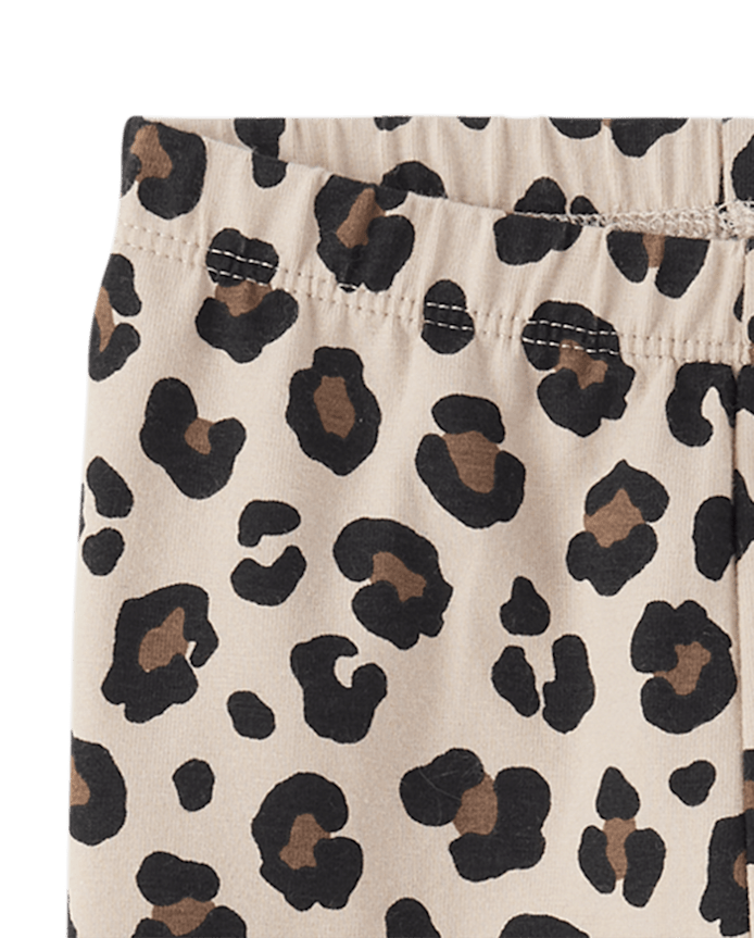 Baby Girls Leopard Tutu Leggings 2-Pack