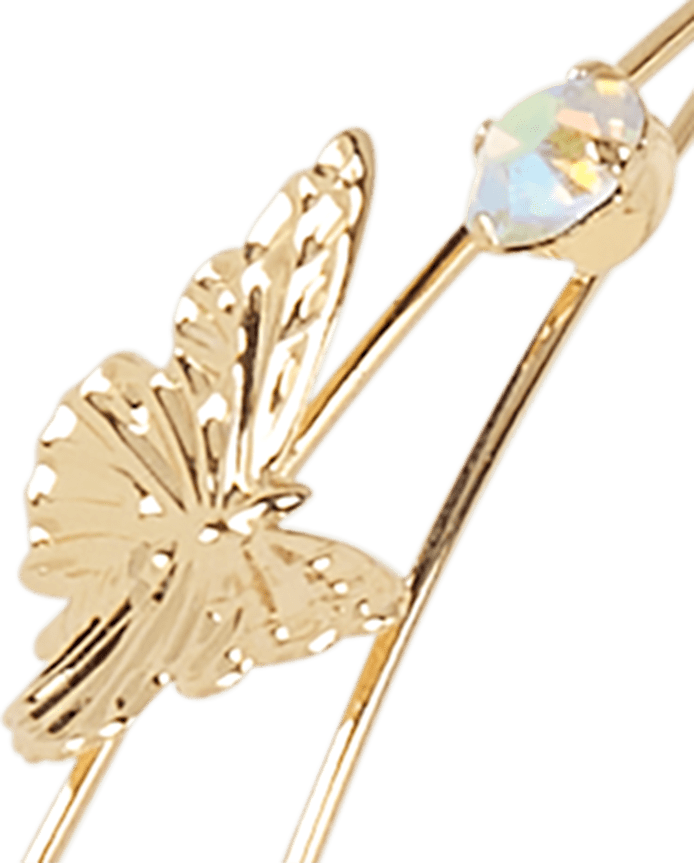 Girls Jeweled Butterfly Headband