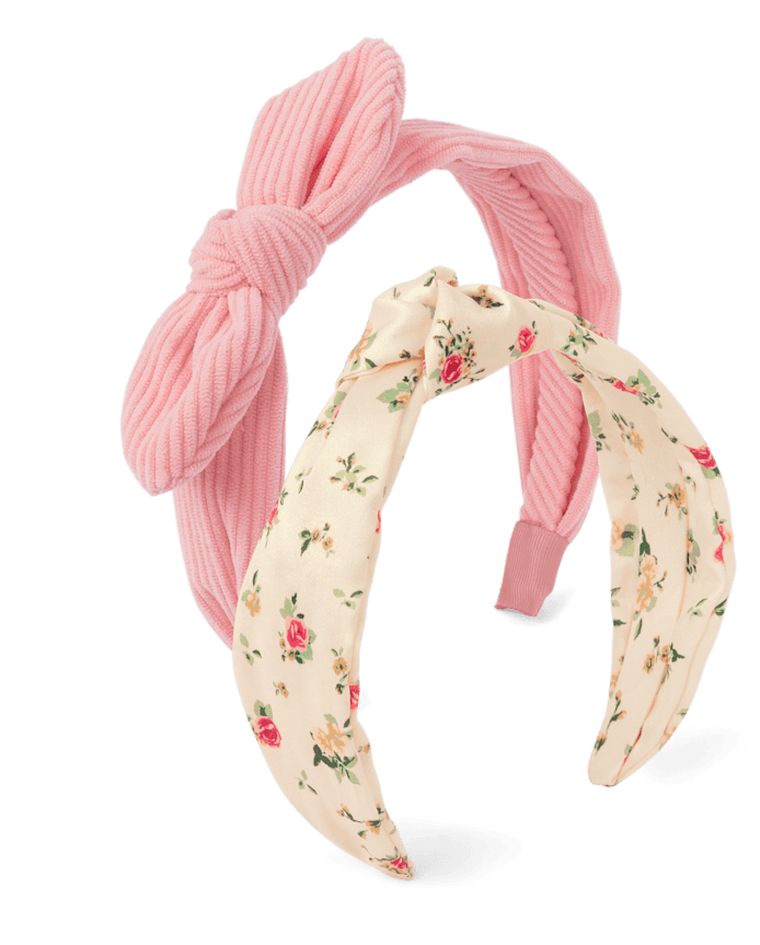 Girls Floral Headband 2-Pack