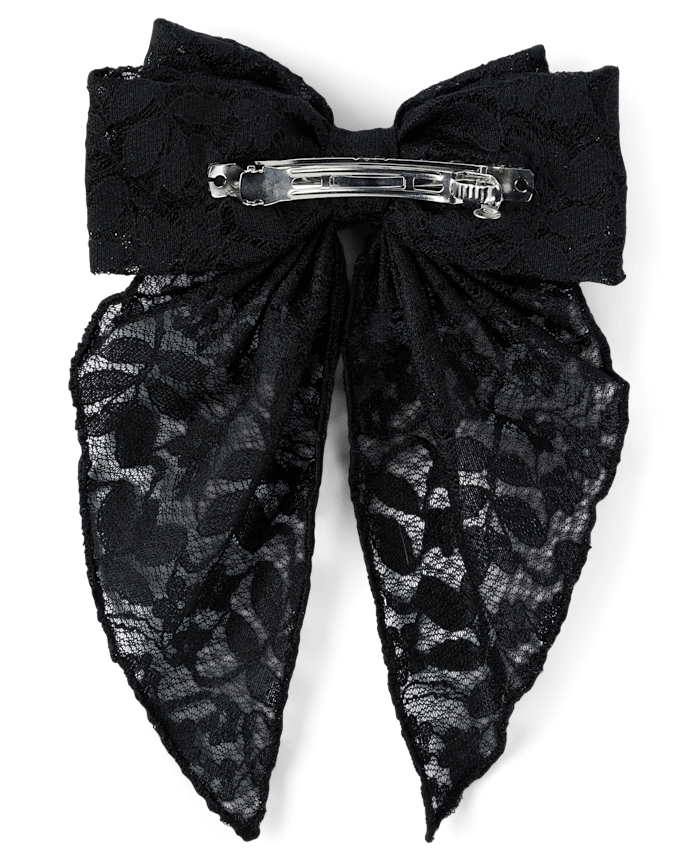 Girls Lace Bow Hair Clip