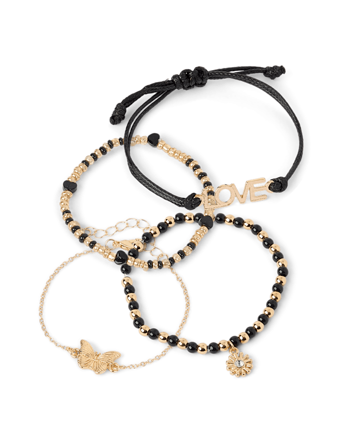 Bracelet « Love » pour filles (lot de 4)