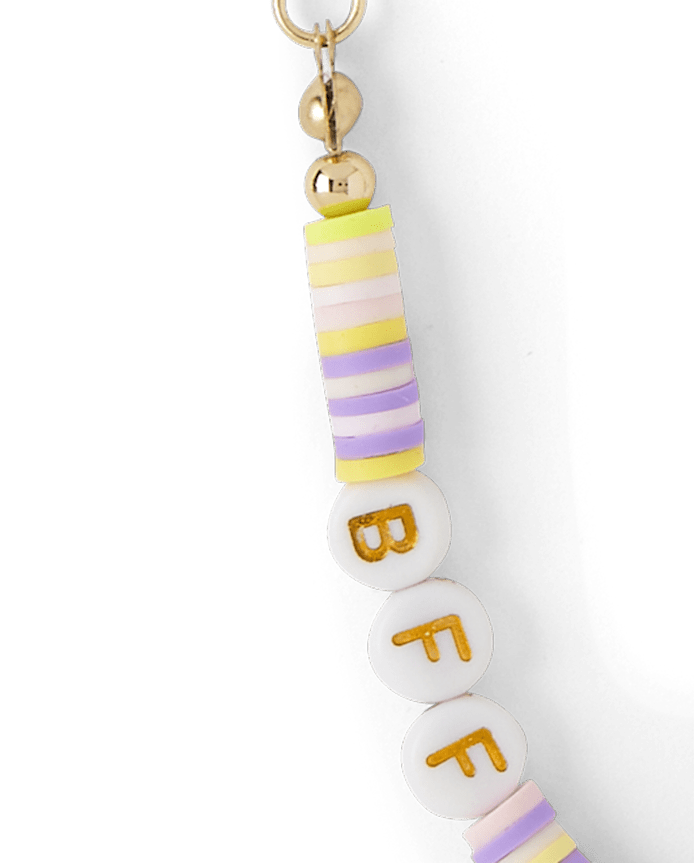 Girls Floral BFF Necklace 2-Pack