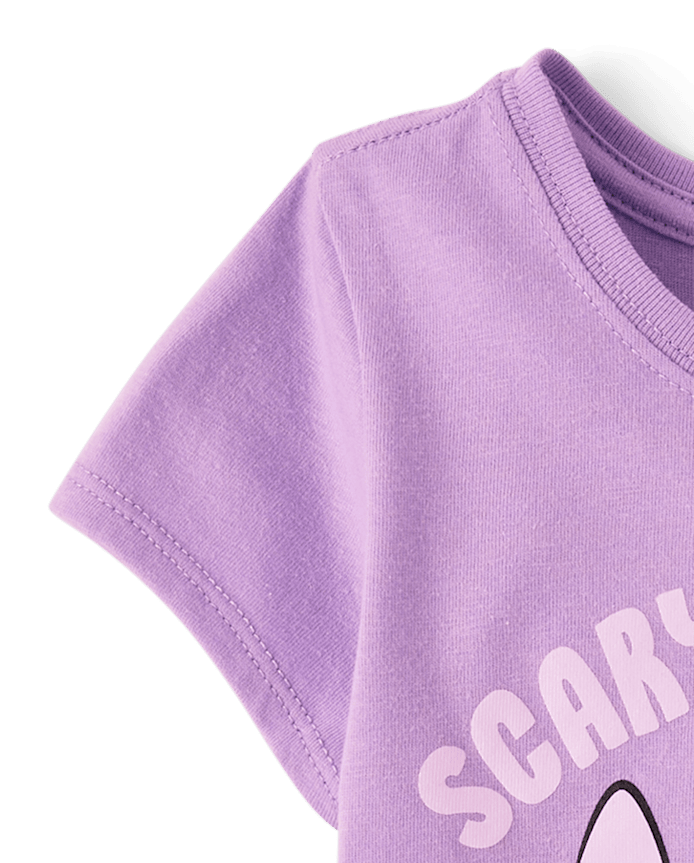 Baby And Toddler Girls Stitch™ Halloween Graphic Tee