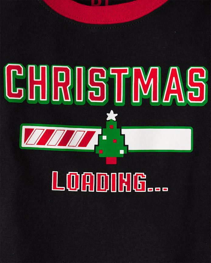 Kids Christmas Gamer Snug Fit Cotton Pajamas