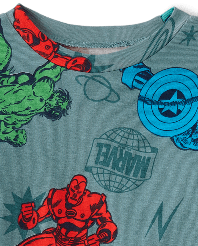Boys Avengers™ Snug Fit Cotton Pajamas