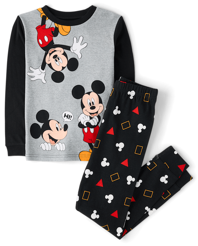 Kids Mickey Mouse™ Snug Fit Cotton Pajamas