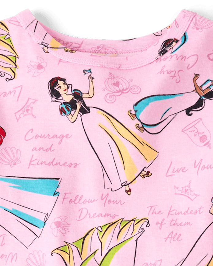 Girls Disney™ Princess Snug Fit Cotton Pajamas