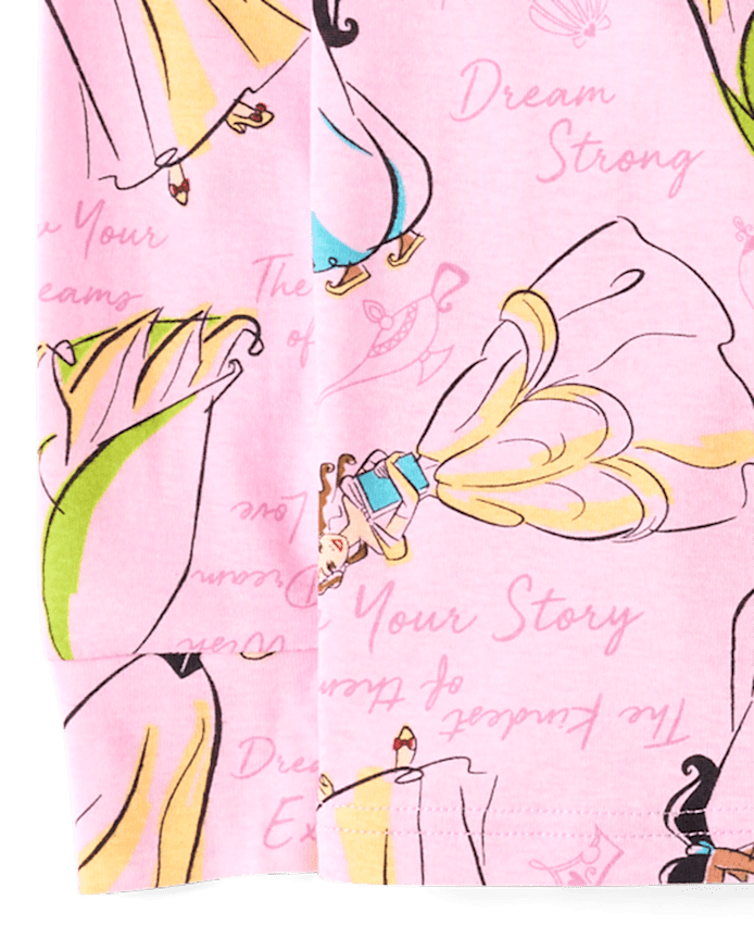 Girls Disney™ Princess Snug Fit Cotton Pajamas