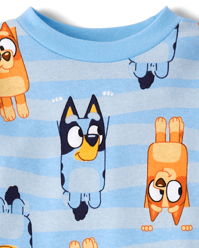 Baby And Toddler Boys Bluey™ Snug Fit Cotton Pajamas