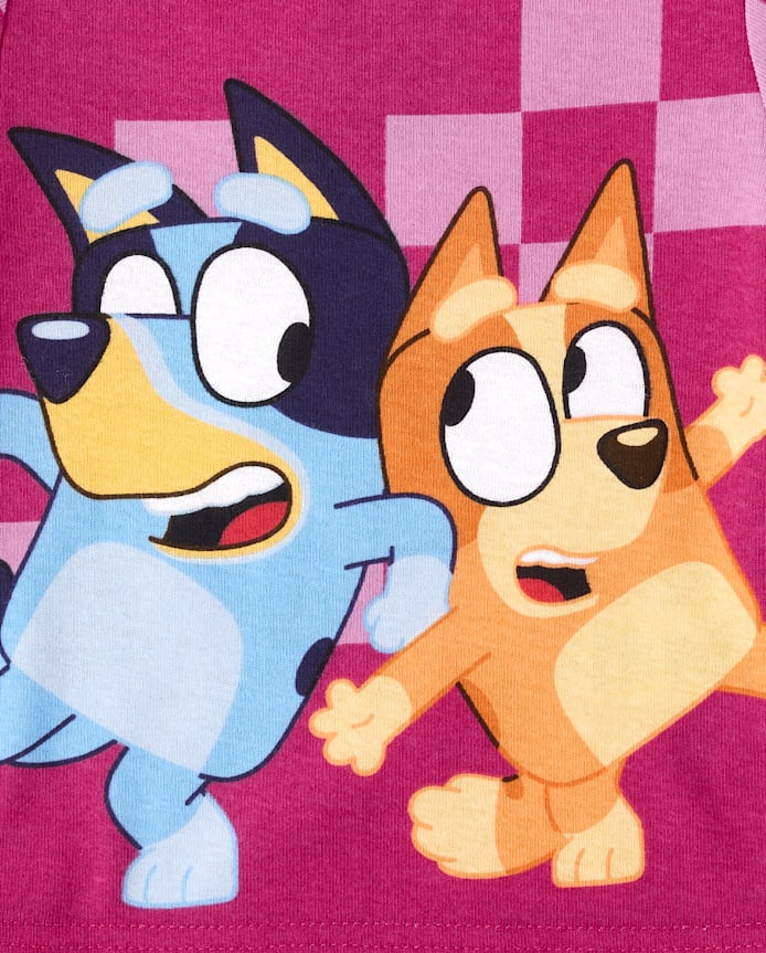 Baby And Toddler Girls Bluey™ Snug Fit Cotton Pajamas