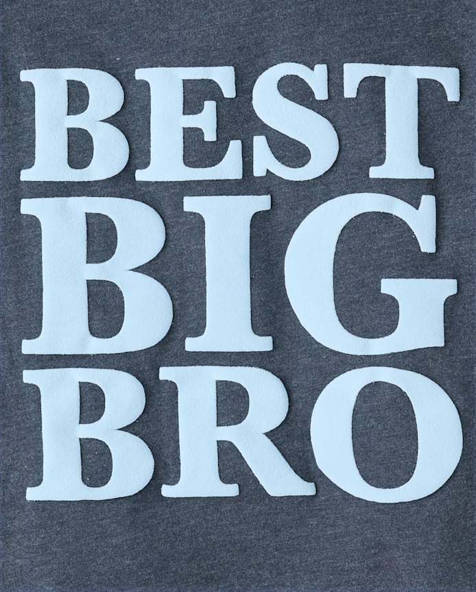 Baby And Toddler Boys Best Big Bro Graphic Tee