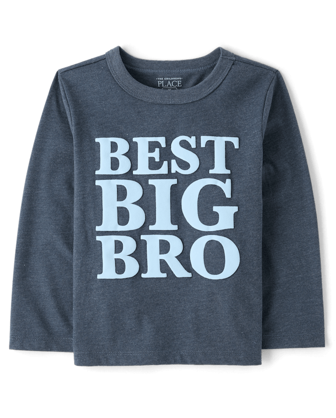 Baby And Toddler Boys Best Big Bro Graphic Tee
