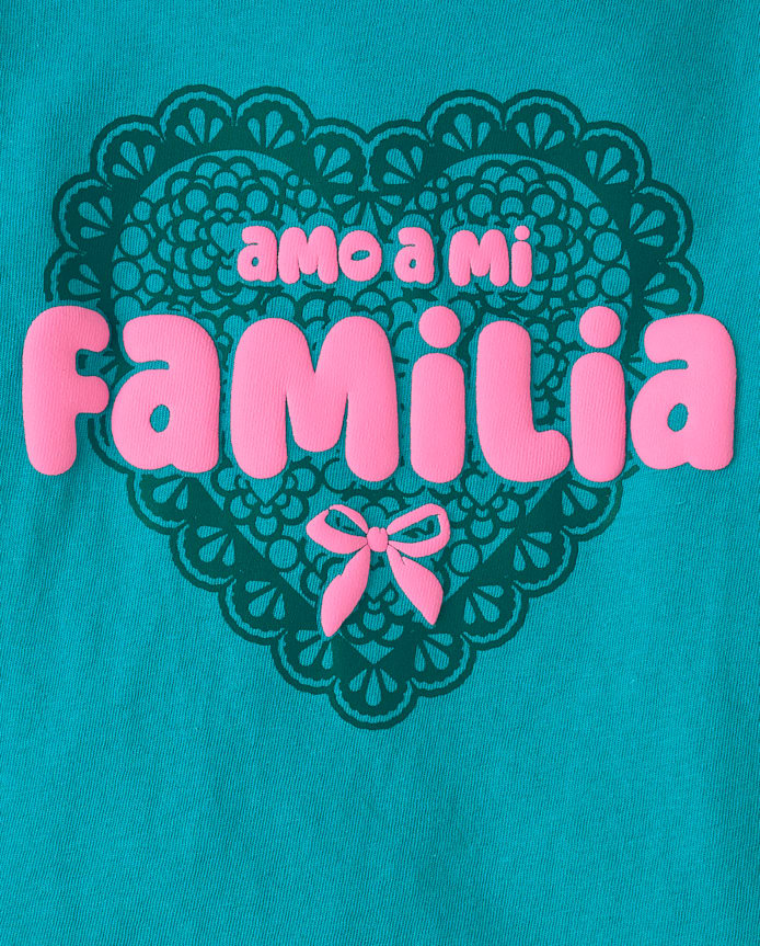 Baby And Toddler Girls Amo A Mi Familia Graphic Tee