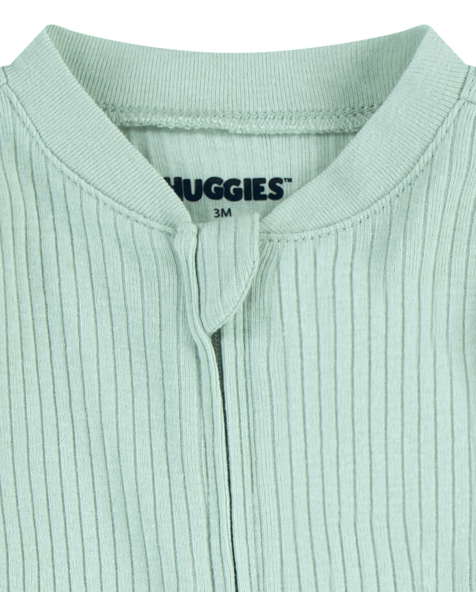 Baby Boys Huggies™ Ribbed Footed Coverall