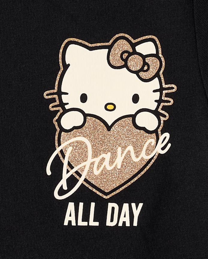 Girls Hello Kitty® Glitter Dance Baby Tee