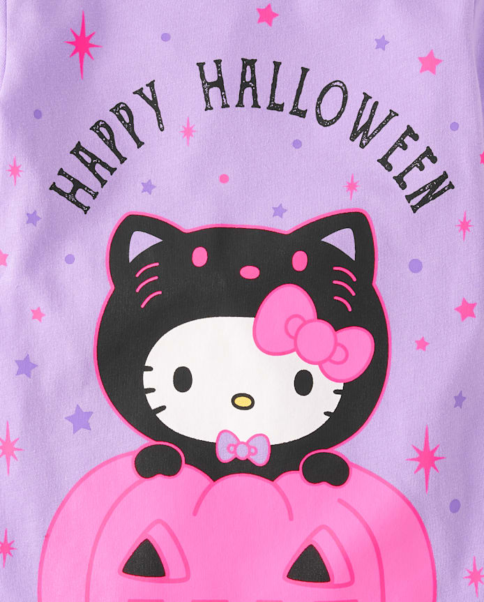 Toddler Girls Hello Kitty® Glow Happy Halloween Graphic Tee