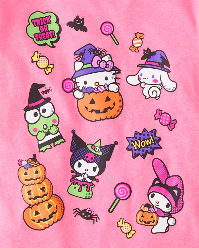 Girls Hello Kitty® And Friends Halloween Graphic Tee