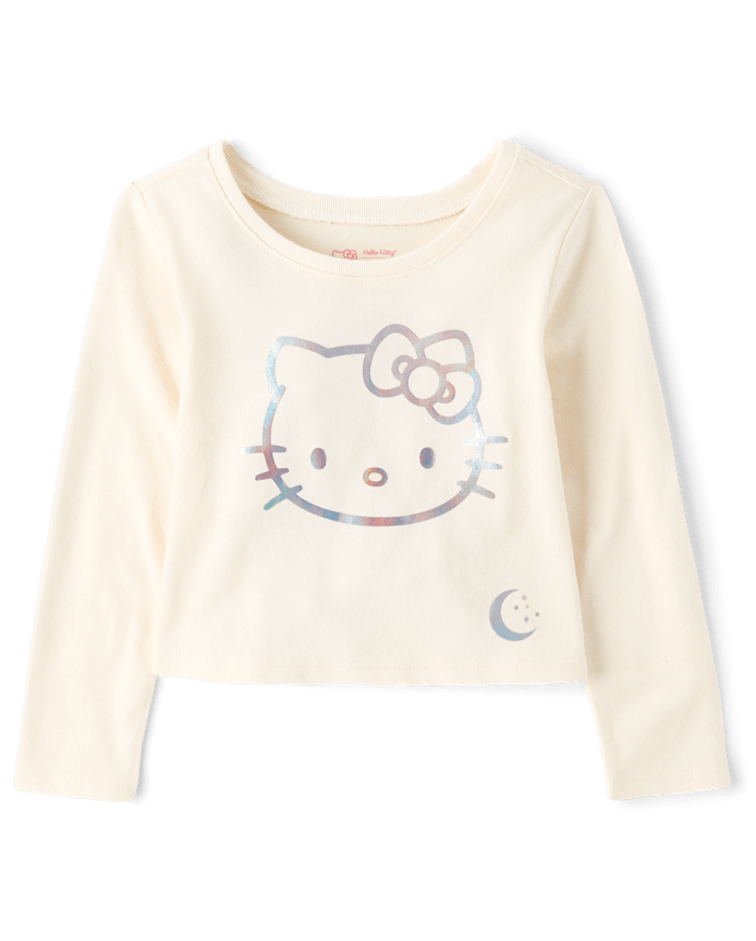 Toddler Girls Hello Kitty® Holographic Baby Tee
