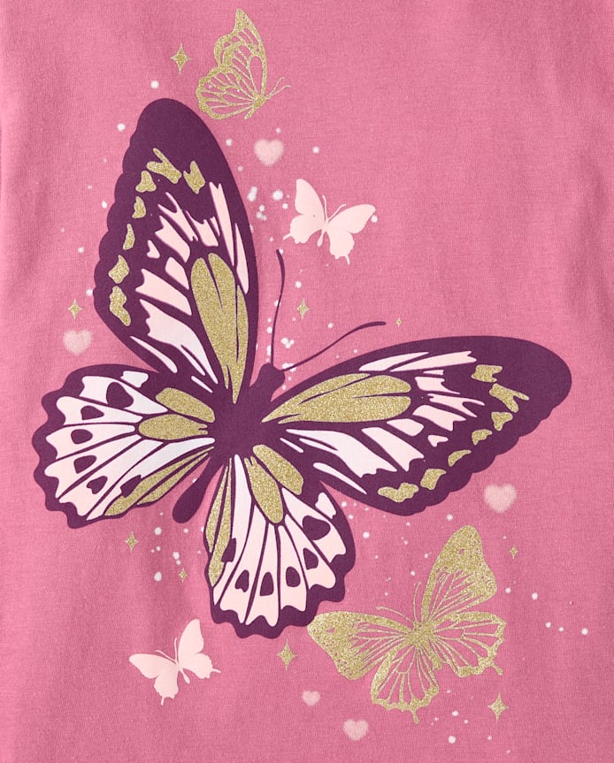 Girls Animal Graphic Tee 5-Pack