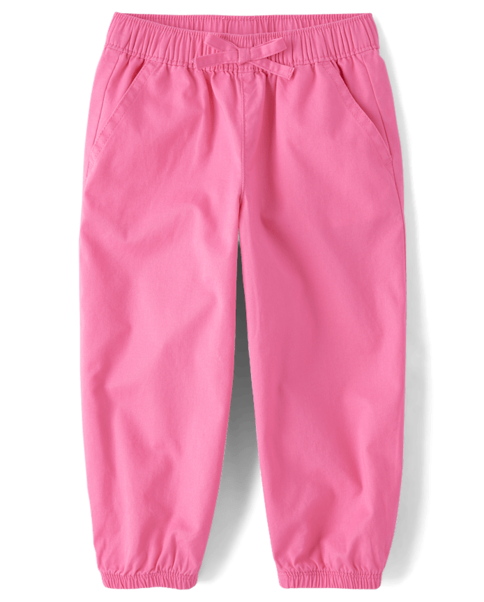 Pantalon de jogging ample à enfiler pour bébés et petites filles