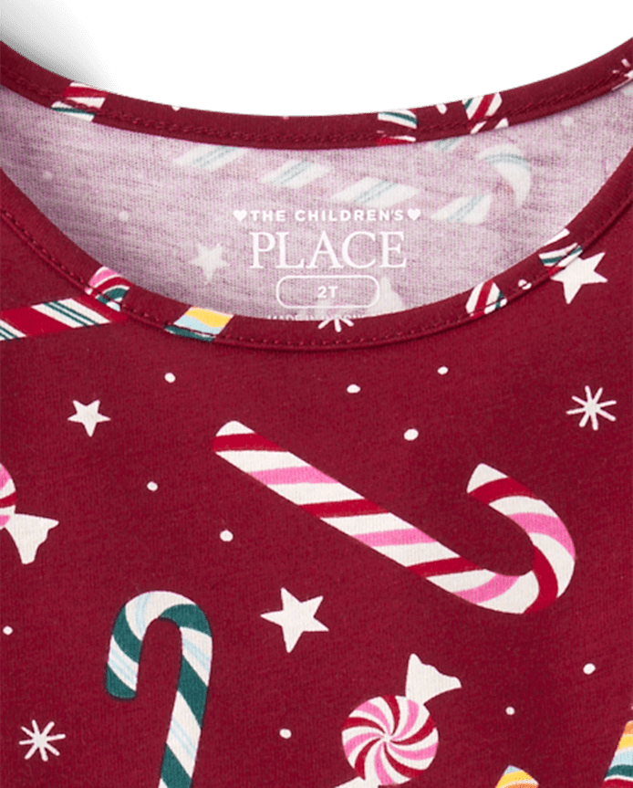 Robe babydoll imprimée pour bébés et petites filles