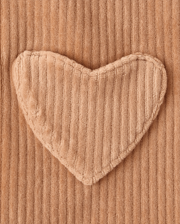 Toddler Girls Floral Heart Skirtall 2-Piece Outfit Set