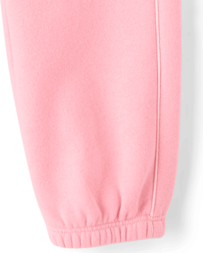 Toddler Girls Puff Graphic Premium Fleece 2-Piece Outfit Set