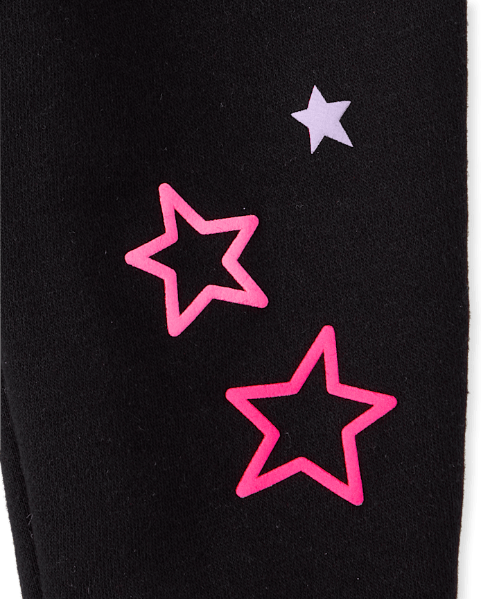 Ensemble 2 pièces en polaire de qualité supérieure orné pour petite fille