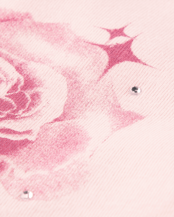 Girls Embellished Graphic Baby Tee