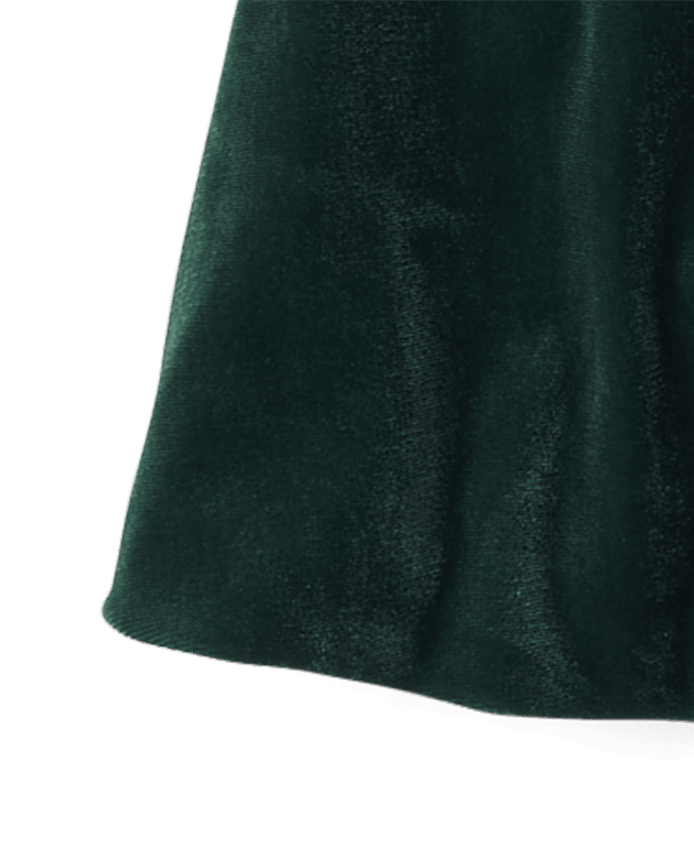 Girls Velour Bubble Dress