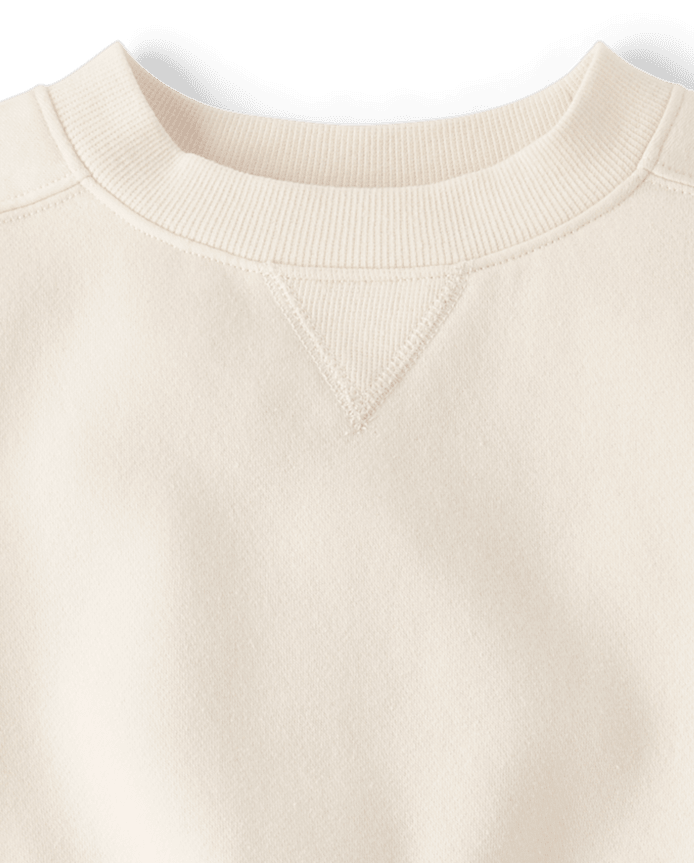 Girls Garment Dyed Premium Fleece Sweatshirt