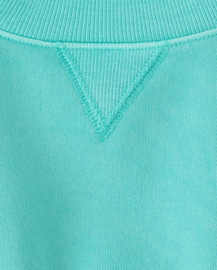 Girls Garment Dyed Premium Fleece Sweatshirt