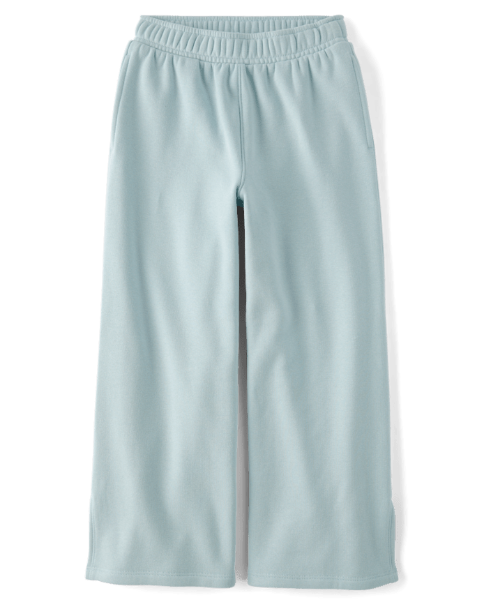 Girls Winter Warm Wide Leg Lounge Pants