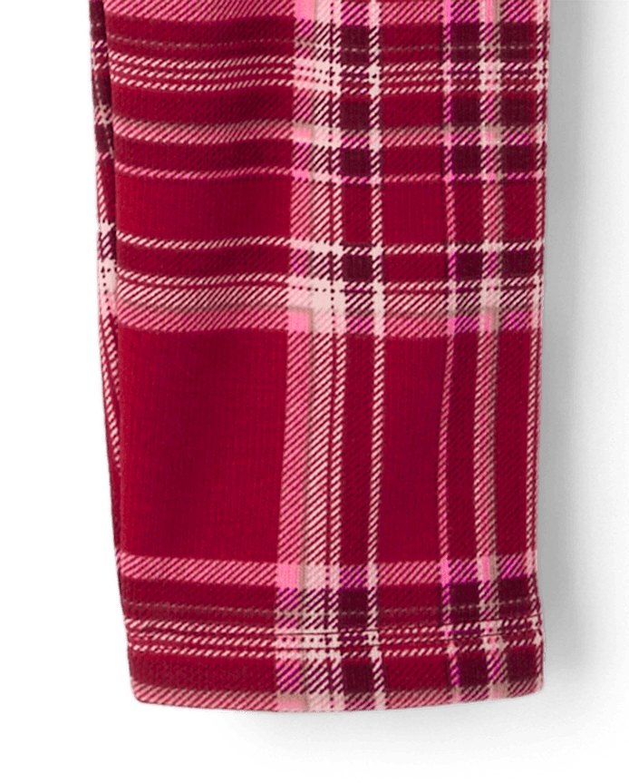 Girls Print Winter Warm Leggings