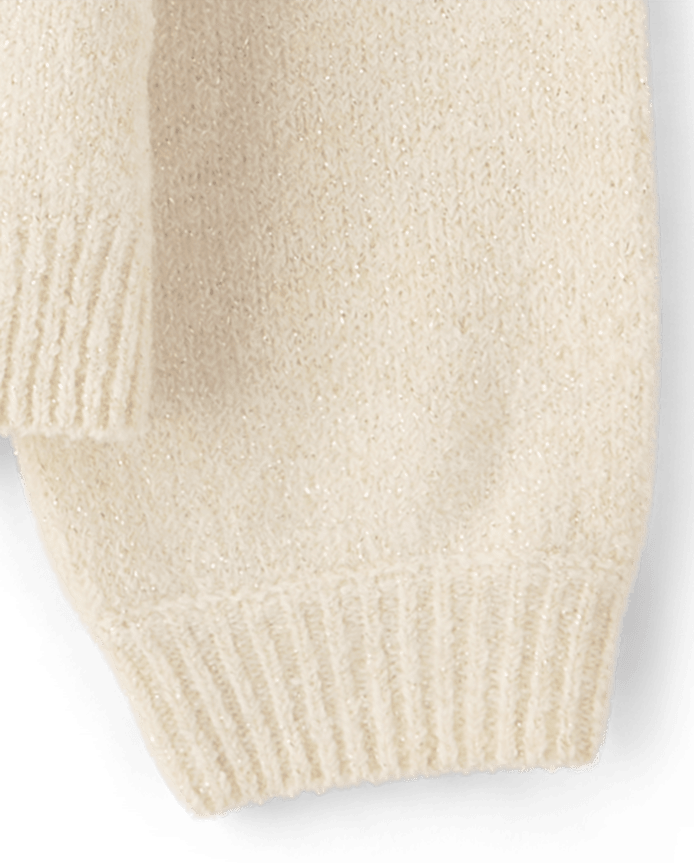 Girls Shimmer Sweater Cardigan