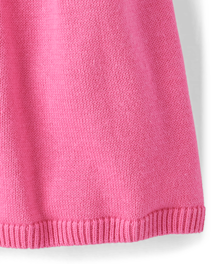 Baby And Toddler Girls Heart Sweater Dress