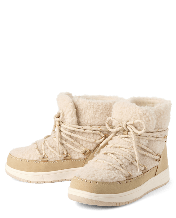 Bottines élastiques Sherpa pour filles